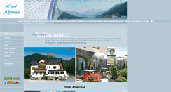 Desktop Screenshot of hotel-alpenrose.it
